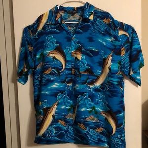 Men’s Banana Spilt Buttoned Down Shirt